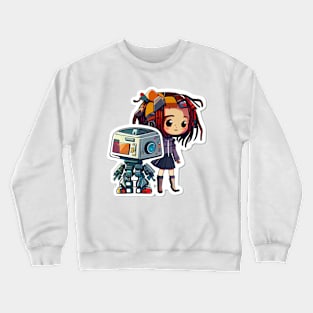 The rocket girl Crewneck Sweatshirt